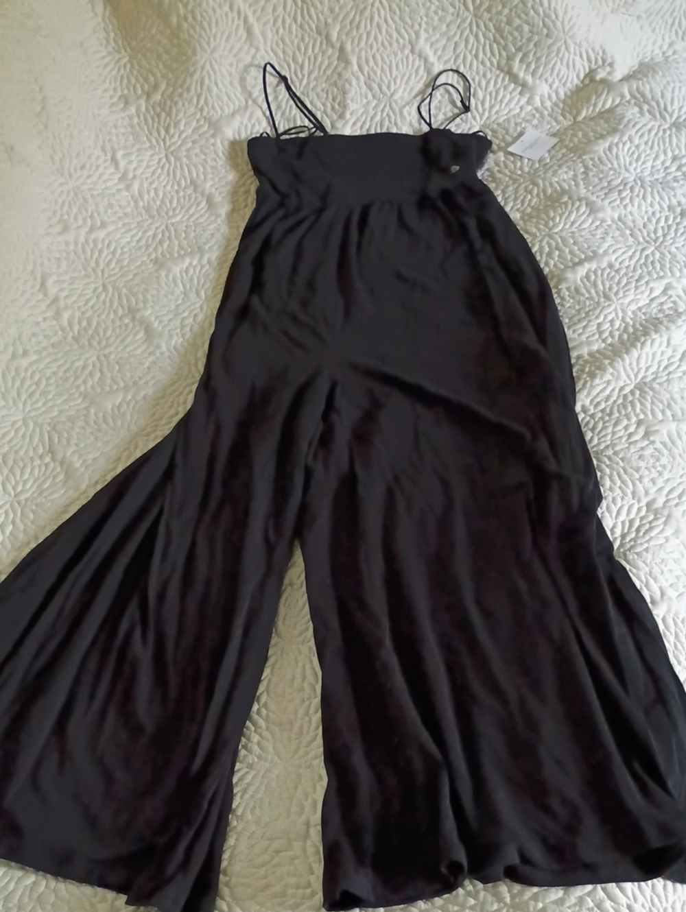 AE Knit Wide-Leg Jumpsuit Women's Medium